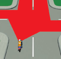 Where to check at an intersection