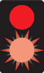 Picture of fixed flashing red signals