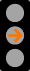 Picture of traffic signals showing a yellow arrow pointing right