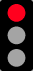 Picture of a traffic signal showing a red light